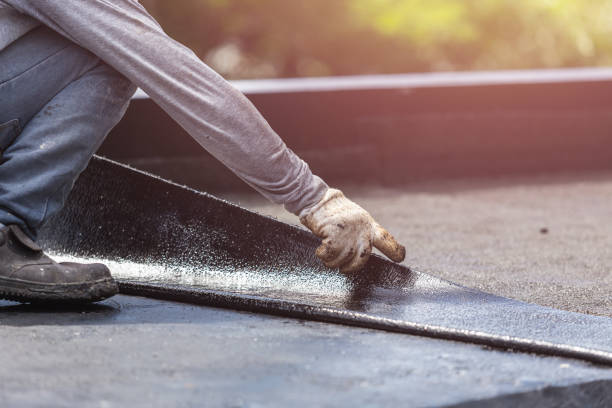 Professional Exterior Waterproofing technician working in Arpin, WI